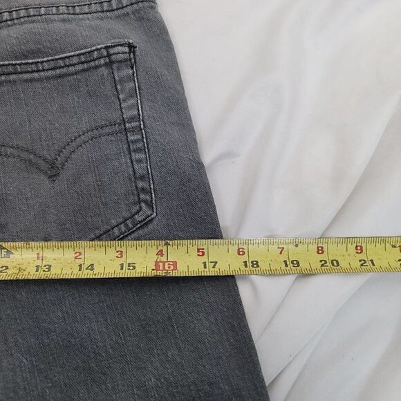 Vintage Levi's Black/Grey Jeans 510 Skinny - Picture 8 of 10